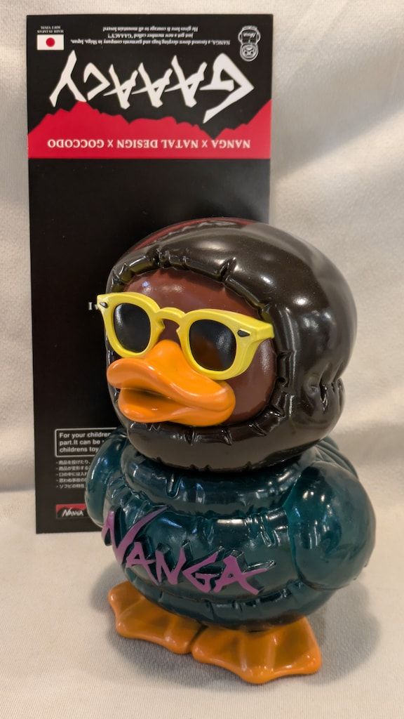 NANGA NANGA X NATAL DESIGN X ゴッコ堂 BIG GAAACY ブラウンxクリア