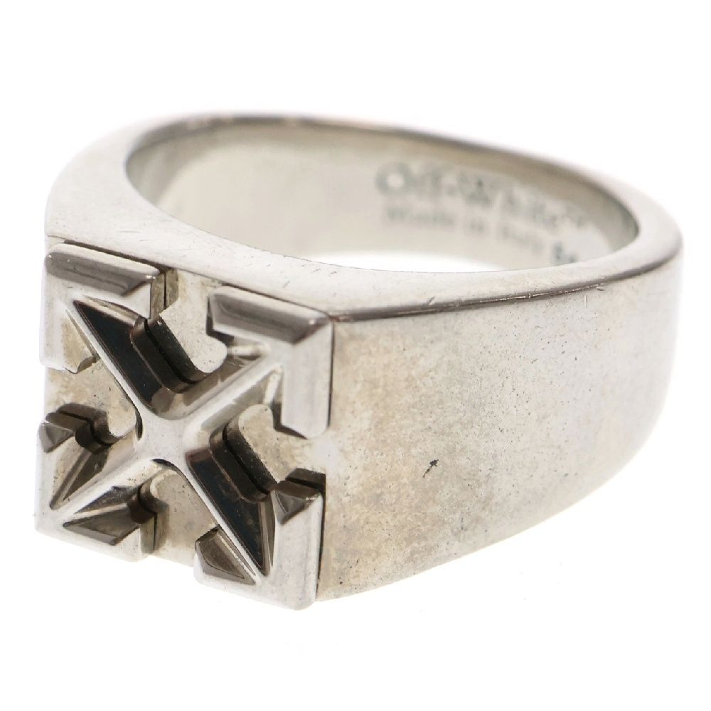 OFF-WHITE (オフホワイト) ARROW RING アローリング メタル シルバー