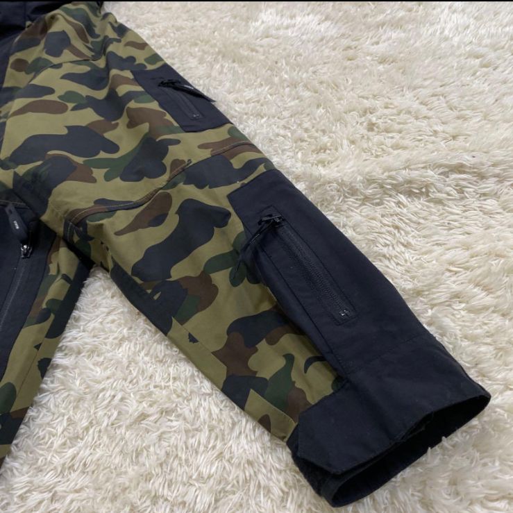 WTAPS x A BATHING APE マウンテンパーカー カモフラ - メルカリ