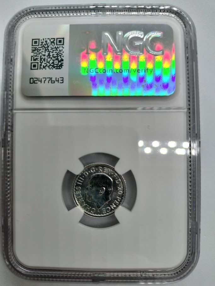 NGC MS69 2024 1/10オンス .999シルバー ブリタニア NGC MS69 2024 1/10オンス .999シルバー ブリタニア（British