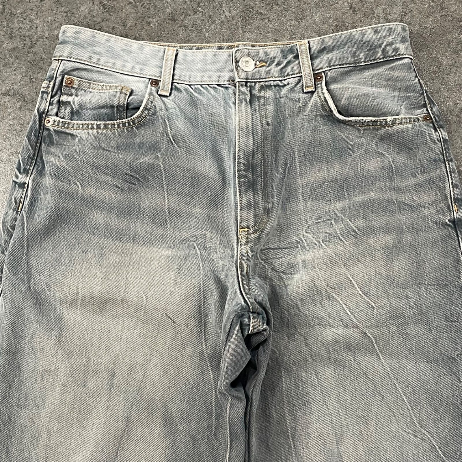 ZARA Baggy Jeans Y2K Used ザラ バギージーンズ デニムパンツ カーブ 