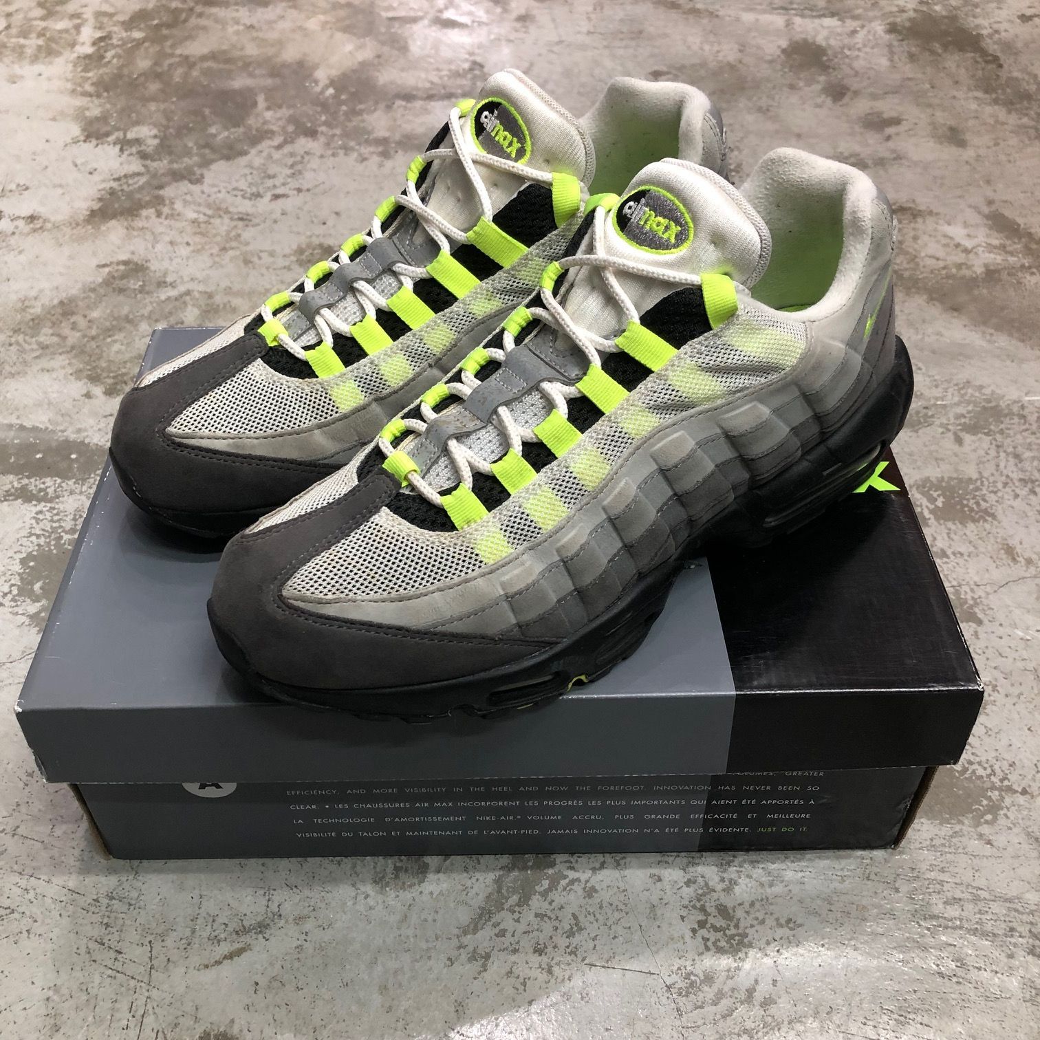 NIKE AIR MAX 95 OG 2018年 554970-071 エアマックス95 イエローグラデ 