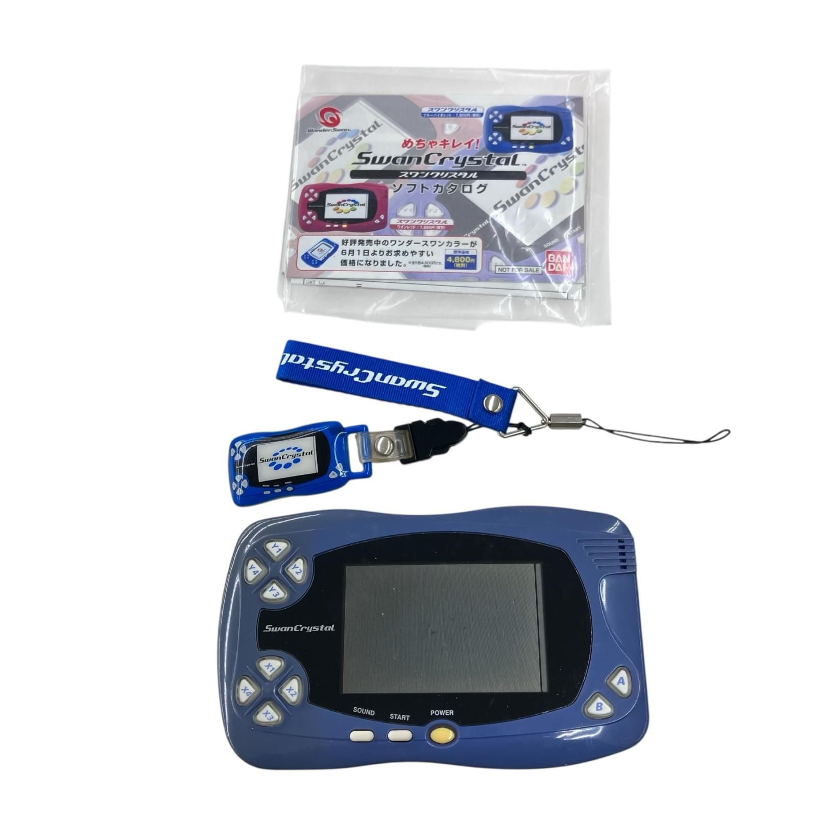 186000 現状品 BANDAI ワンダースワン クリスタル SCT-001 ブルーバイオレット