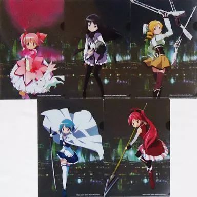 魔法少女まどかマギカ クリアファイル 5枚セット 魔法少女まどか☆マギカ_クリアファイルセット｜HICUL ONLINE STORE