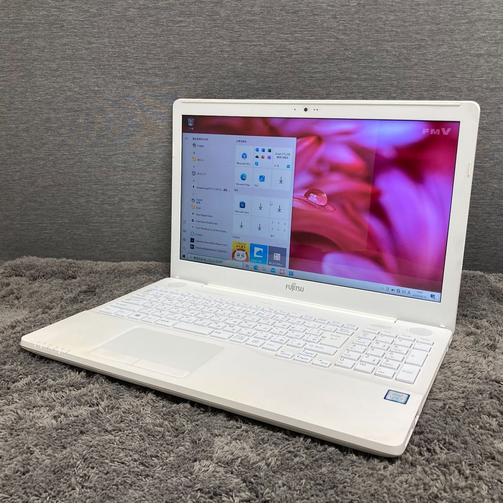 ⑤ FUJITSU LIFEBOOK AH50/C3 i7 7700HQ メモリ4GB HDD 1000GB