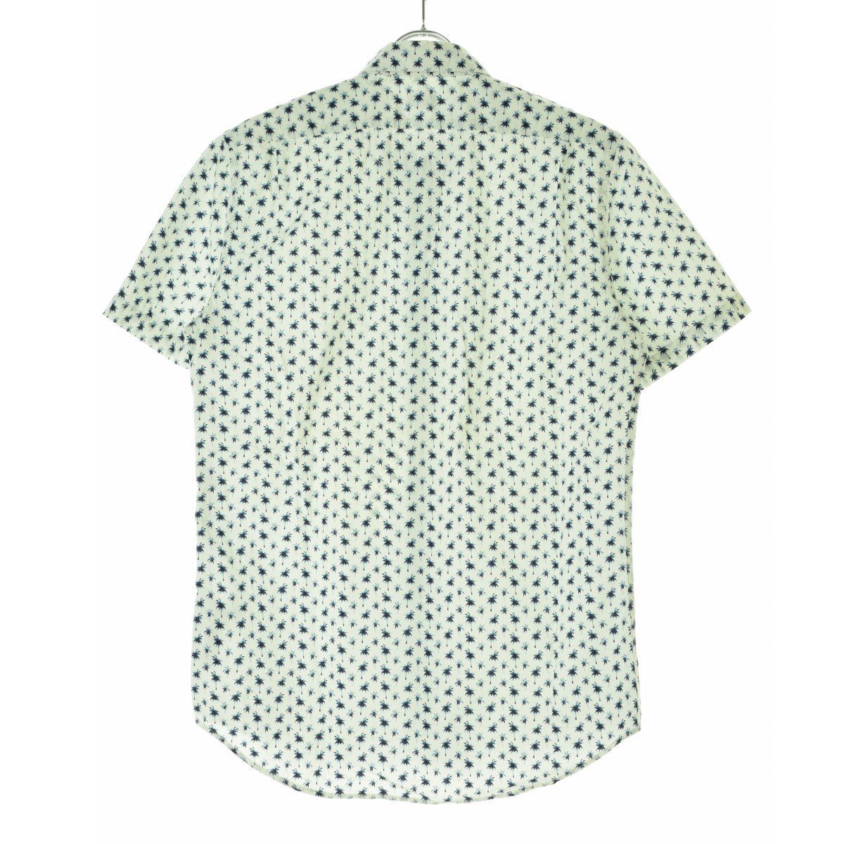 PSPAULSMITH】パームツリープリント半袖シャツ