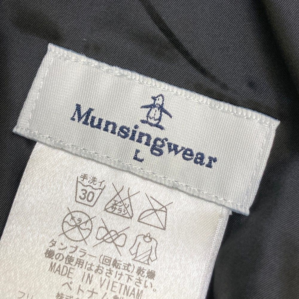 サイズ：L MUNSING WEAR マンシングウェア XSL8028CH 中綿 ロングパンツ  ブラック系 [240101453093] ゴルフウェア レディース ストスト サイズ：L MUNSING WEAR マンシングウェア XSL8028CH 中綿