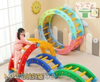 子供用 はしご 屋内遊具 家庭用 大型 室内 バランスボード アスレチック 子ども 女の子 男の子 ゲート すべり台 遊び トレーニング 運動 お