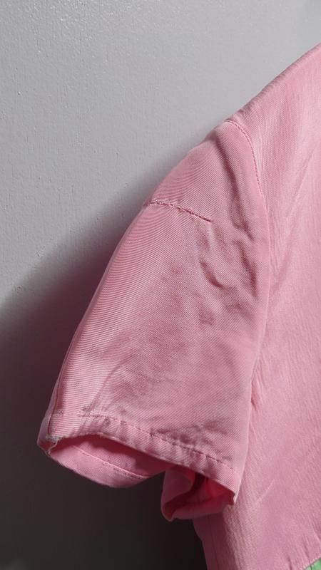 ピンク×グリーン