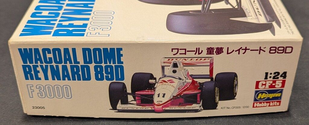 ハセガワ 1/24 ワコール 童夢 レイナード 89D F3000 CF-5 - メルカリ