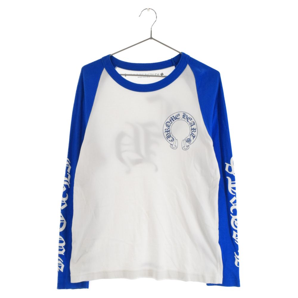 クロムハーツ　ラグランスリーブシャツ CHROME HEARTS クロムハーツ（原本無） Neck Logo Horseshoe