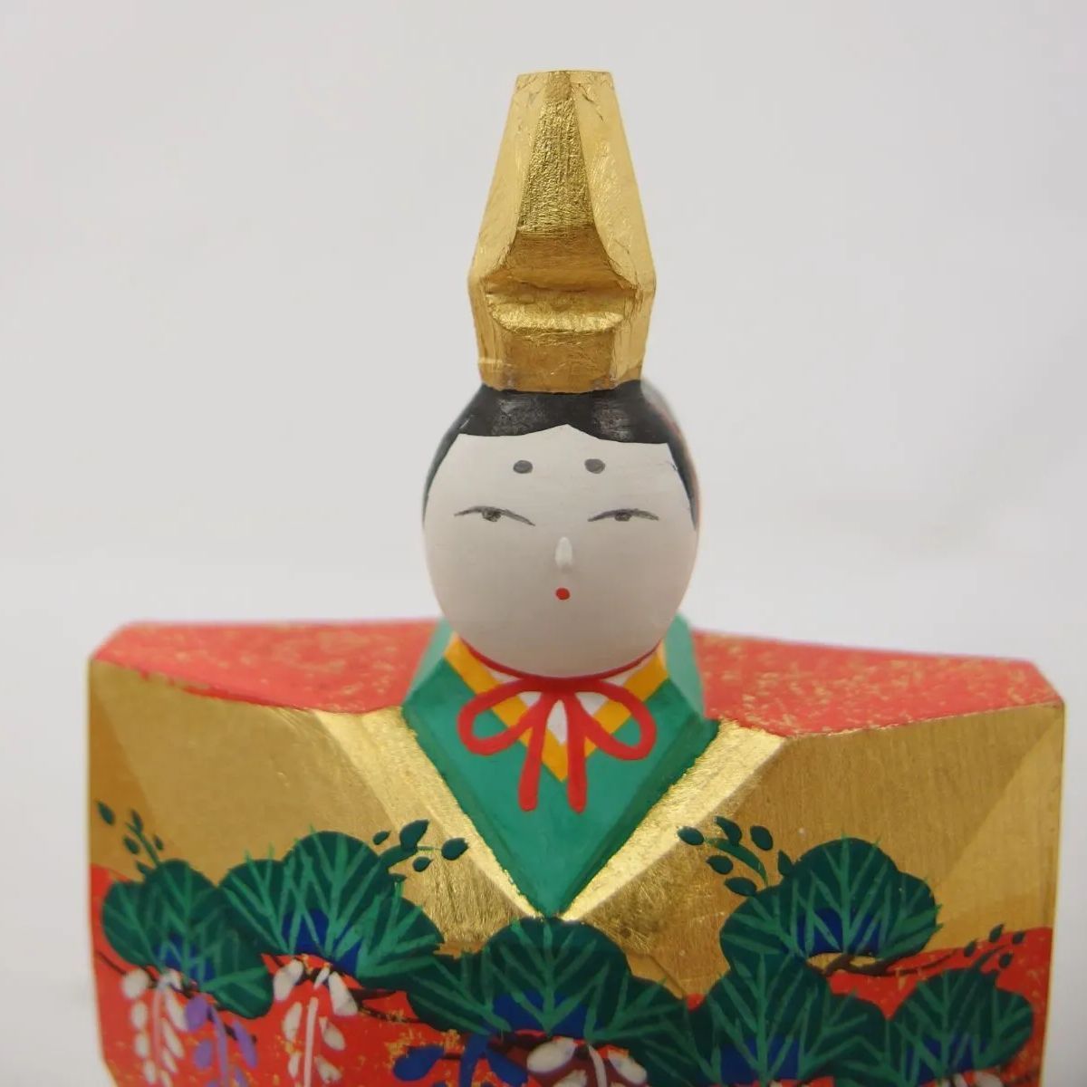 奈良 一刀彫 神泉 雛人形 立雛 伝統工芸 売れ筋 共箱 節句