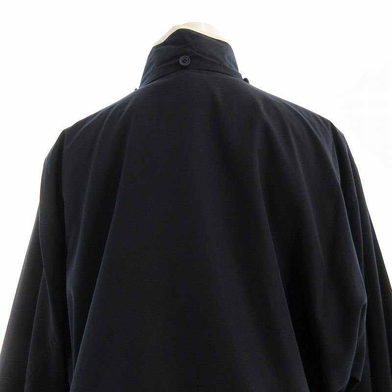 【美品】Munsingwear ナイロンジャケット ネイビー LL Munsingwear SEASON COLLECTION はっ水ストレッチ 袖ドッキング