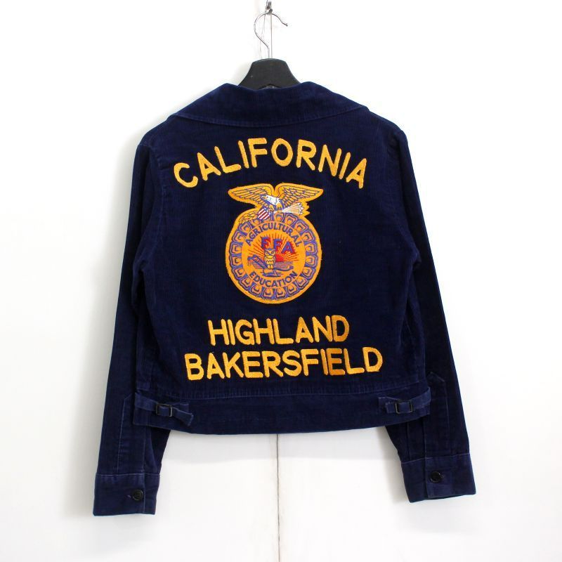 【80s】ヴィンテージ　FFA コーデュロイジャケット　カリフォルニア 80s vintage FFA CALIFORNIA コーデュロイ ジャケット メンズ 表記36
