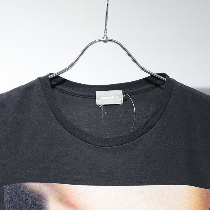 THOMAS RUFF アートプリント Tシャツ Mサイズ ブラック ○ トーマスルフ フォトプリントTシャツ / S - メルカリ