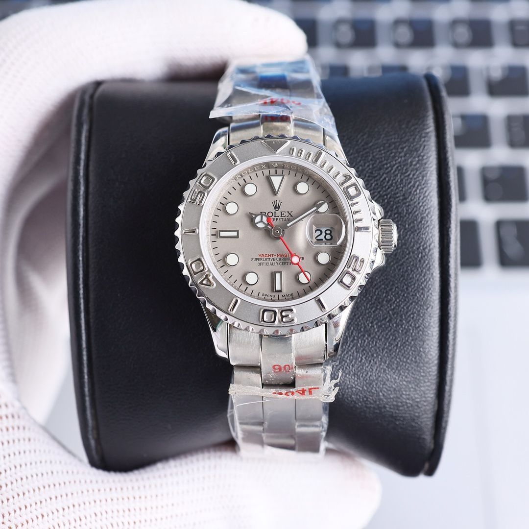 ご購入大歓迎です ヨットマスター40mm 126622グレー文字盤 自動