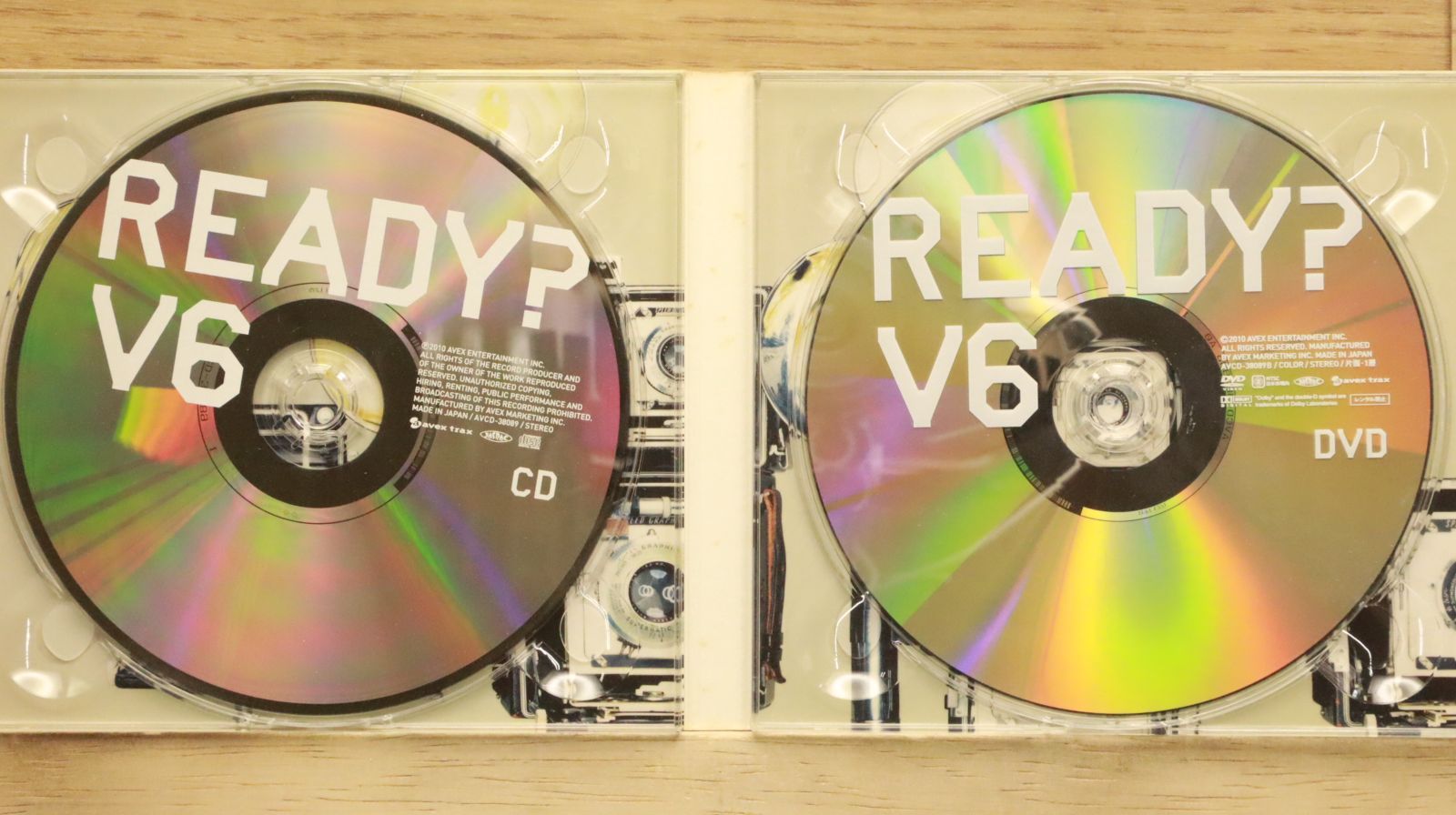 国内盤CD☆ブイシックス/V6□ READY～(初回生産限定盤)(Music Video