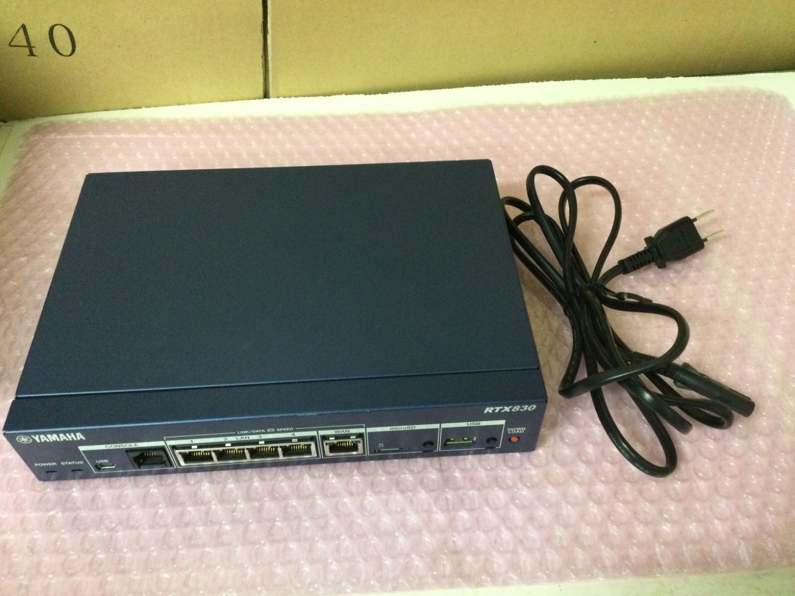 YAMAHA RTX830 ルーター Amazon | ヤマハ USB ギガアクセスVPNルーター dual_band RTX830