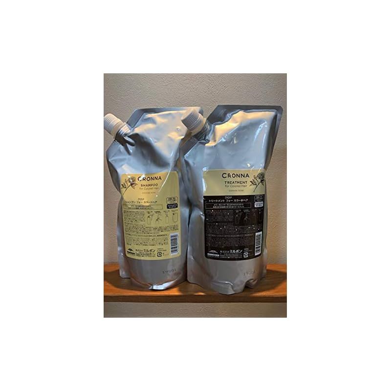ミルボン クロナ フォー ドヘアー シャンプー1000ml トリートメント1000g セット