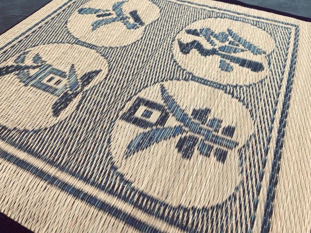 未使用！ peak 2017年座布団、ゴザセット lily-birch_ikh-mdkz2p4040