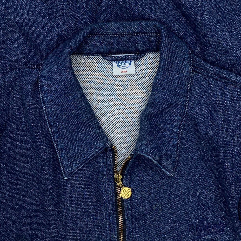 keboz デニム　ジャケット KEBOZ DENIM JACKET BLUE 23FA-I（ケボズ デニム ジャケット