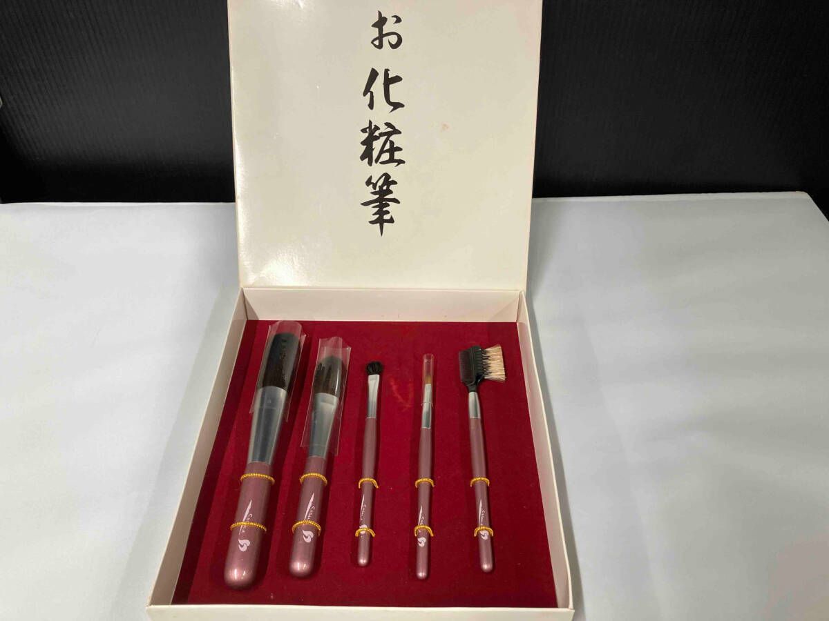 未使用品 熊野筆 花こすめシリーズ Mizuho Brush お化粧筆セット