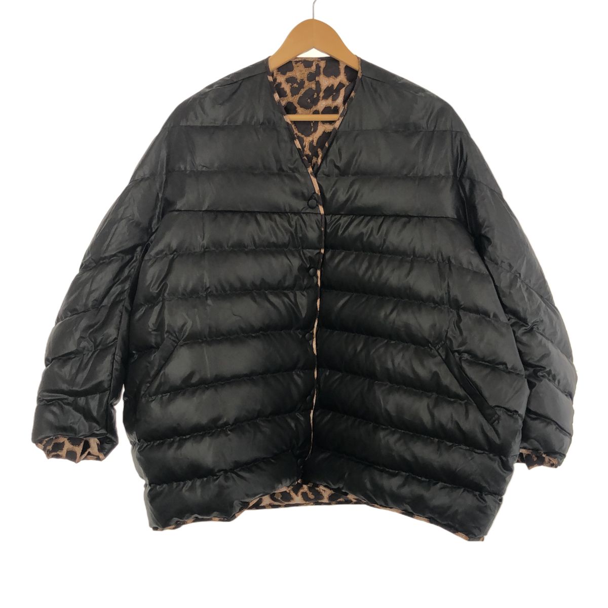 【manipuri】ダウンジャケット MANIPURI ダウンジャケット Fサイズ SILK REVERSIBLE DOWN