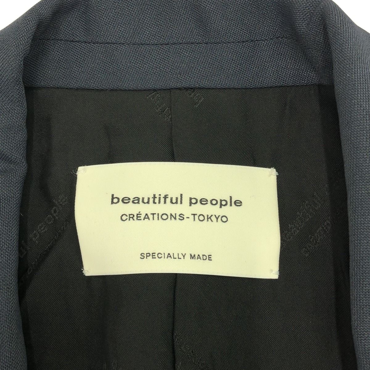 beautiful people ビューティフルピープル 25SS rayon doeskin S1B