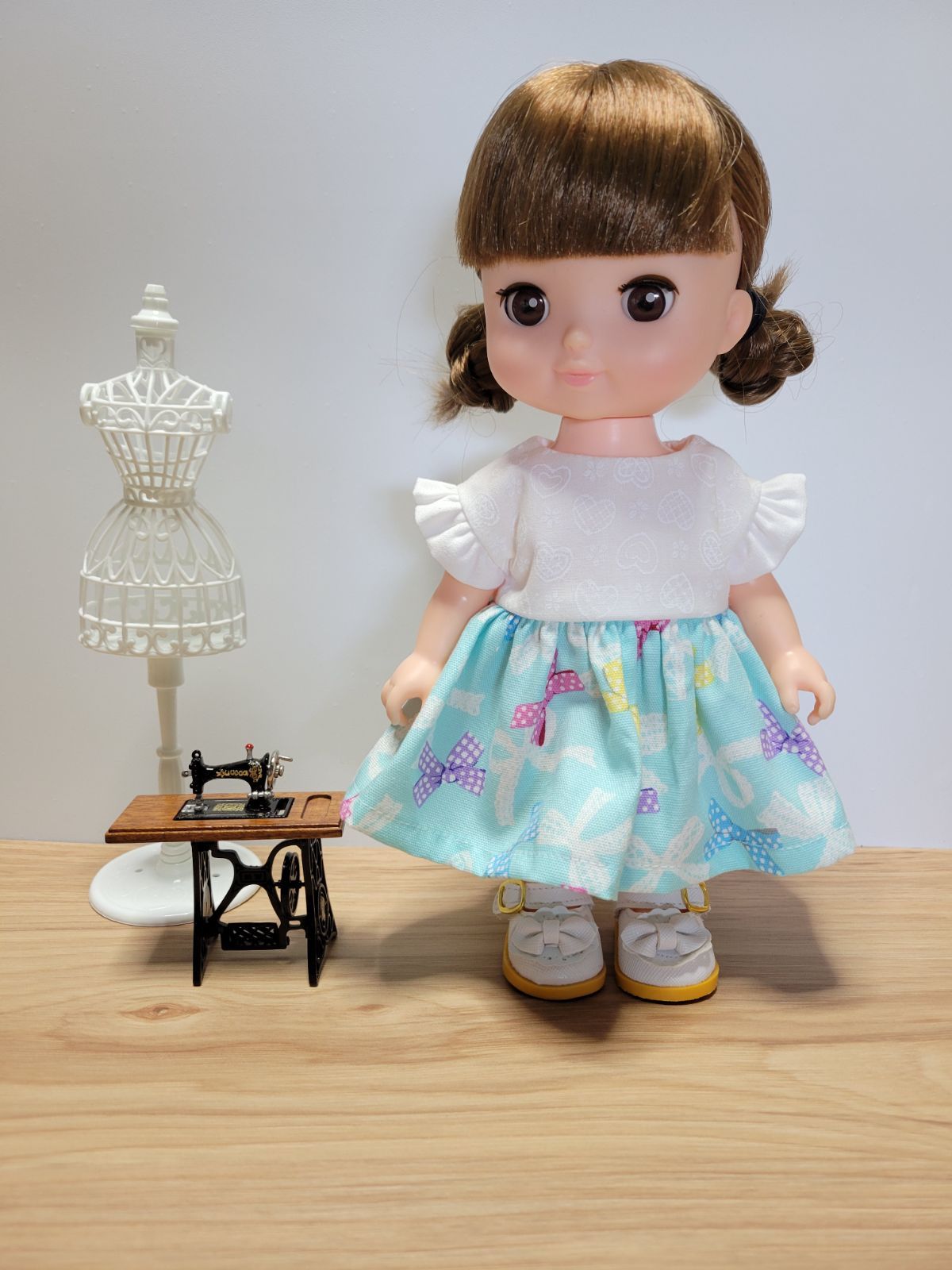 ソランちゃん♡メルちゃん服 セットアップ?.* ⁡ #ハンドメイド 