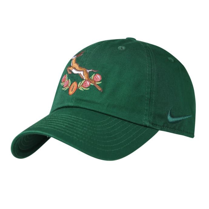 NIKE - 【送料無料】ナイキ キャップ ラグビー 南アフリカ代表 スプリングボクス 緑 送料無料・匿名配送】ナイキ スプリングボクス ヘリテージ