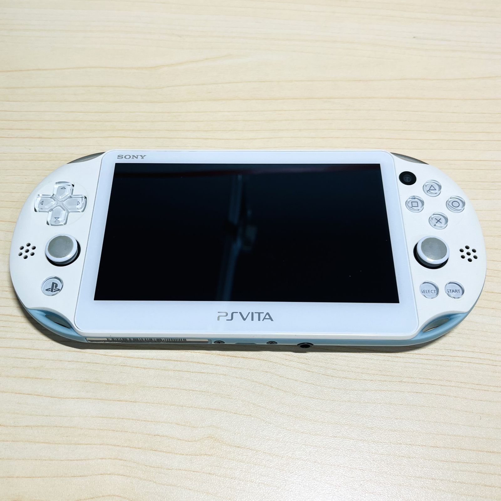 ◇【動作OK】 SONY PS VITA 本体 セット 一式 PCH-2000 ライト ブルー