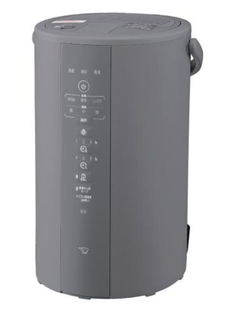 象印 加湿器 スチーム式 長時間加湿 フィルター不要 4.0LEE-DF50-HA グレー
