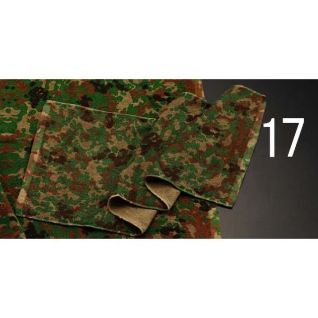 ESCO 340x890mm/240匁 タオル ( 迷彩色 ) EA929HC-17 迷彩 カモフラ フェイスタオル サバイバル キャンプ アウトドア サバゲー エアガン