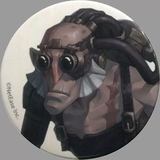 Identity V 第五人格　狂眼　バルク・ラパドゥーラ　スクエア　缶バッジ Identity V 第五人格 狂眼 バルク・ラパドゥーラ スクエア 缶
