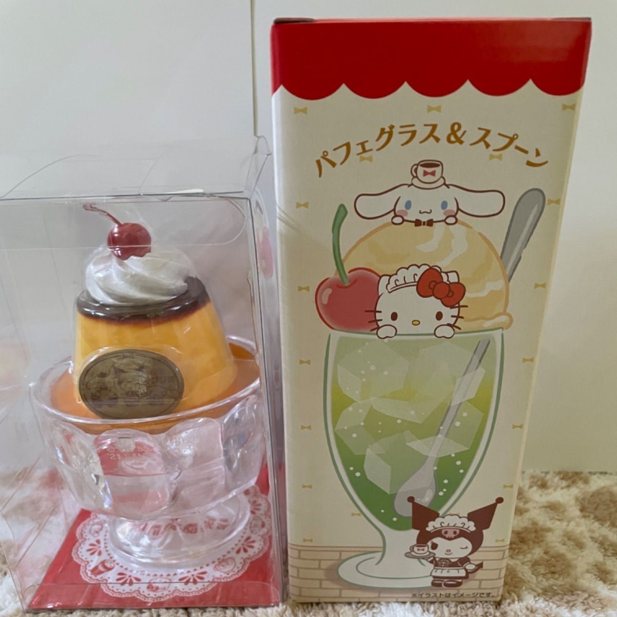 喫茶サンリオ プリン形小物入れ サンリオ喫茶 - キャラクターグッズ