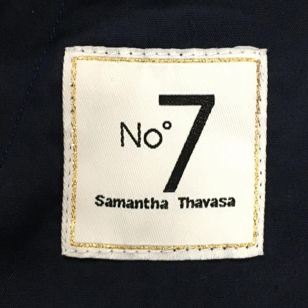 美品】サマンサタバサNo.7 ショートパンツ ネイビー×白 キリン総 美品】サマンサタバサNo.7 ショートパンツ ネイビー×白 キリン総