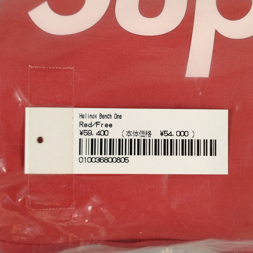 Supreme Helinox Bench 煙たかっ One Red ベンチ レッド