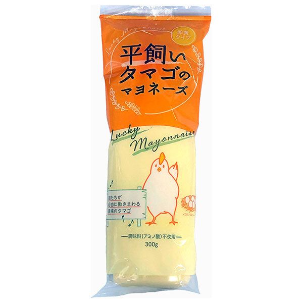 丸和油脂 平飼いタマゴのマヨネーズ 300g×24本入× 2ケース ｜ 学校給食 調味料 食品 マヨネーズ 卵黄 アミノ酸不使用