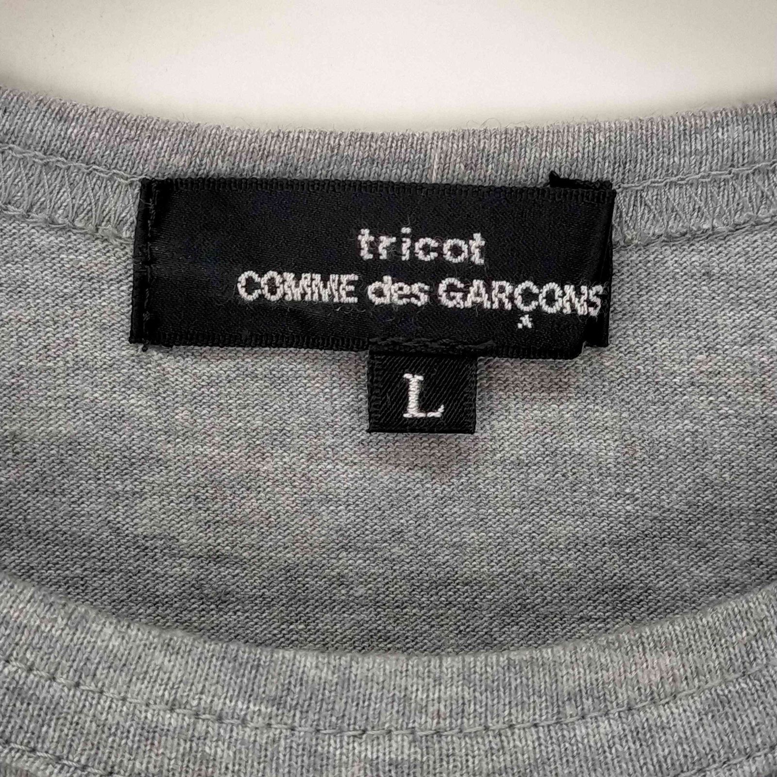 トリココムデギャルソン tricot COMME des GARCONS ロゴ ロングTシャツ
