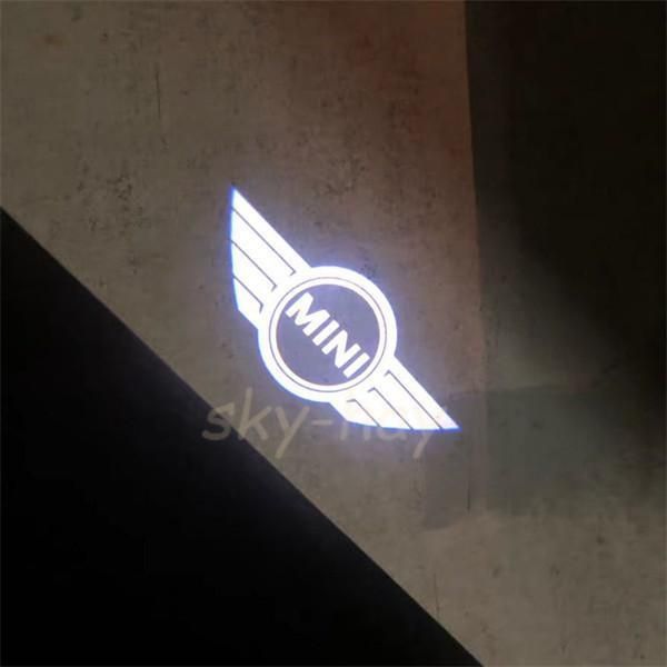 ミニ MINI LED ロゴ プロジェクター ドア カーテシランプ 純正交換