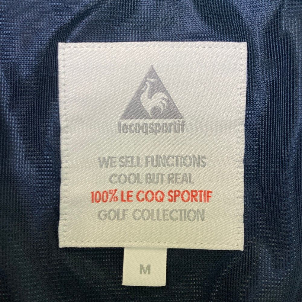 サイズ：M LECOQ GOLF ルコックゴルフ 2WAY 裏地付 ジップジャケット