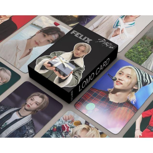 StrayKids フィリックストレカ55枚セット Felix スキズ - メルカリ StrayKids フィリックストレカ55枚セット Felix スキズ - メルカリ