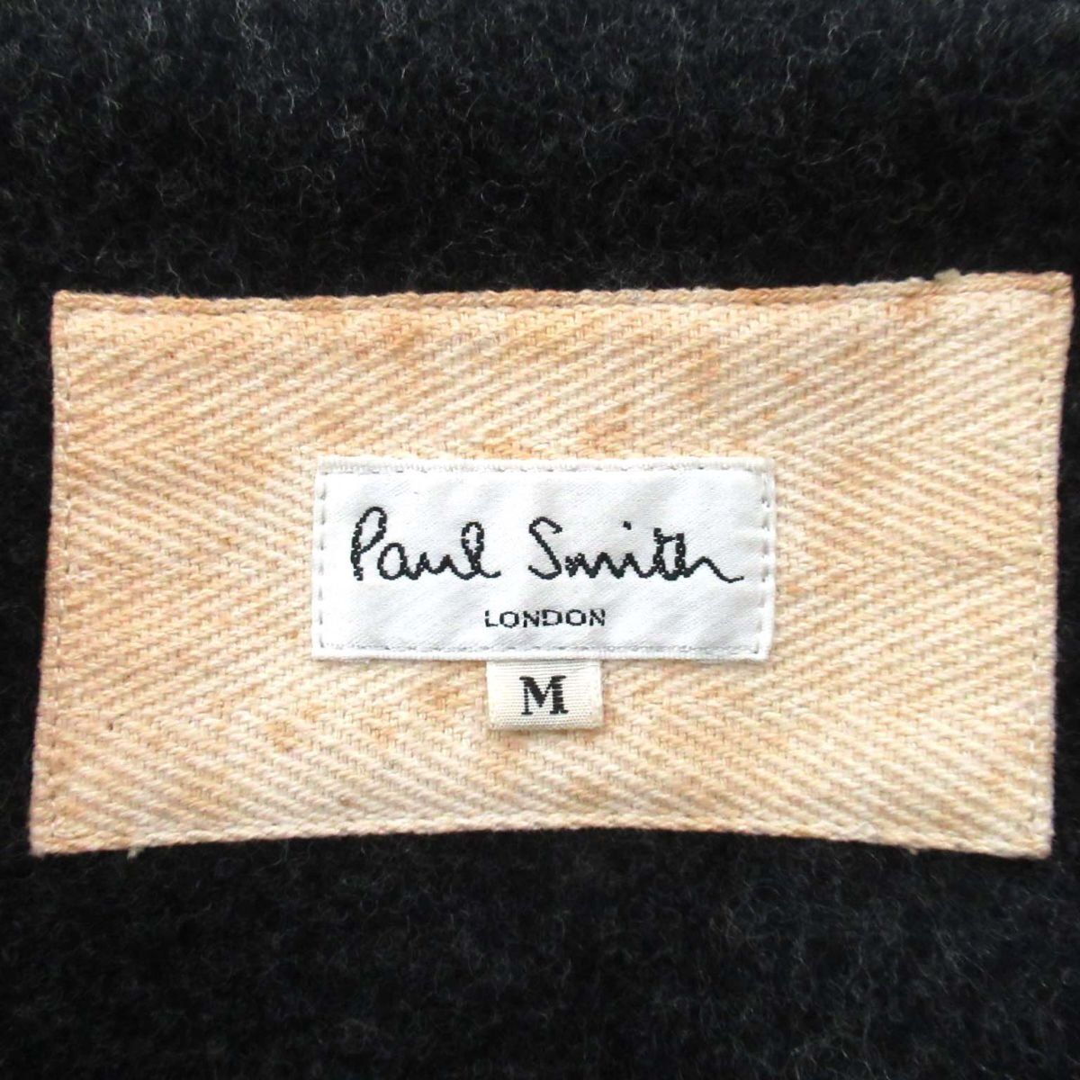 Paul Smith ポールスミス ウール メルトン オーバーサイズ コート ウールメルトン チェスターコート（キャメル） ｜ポール・スミス