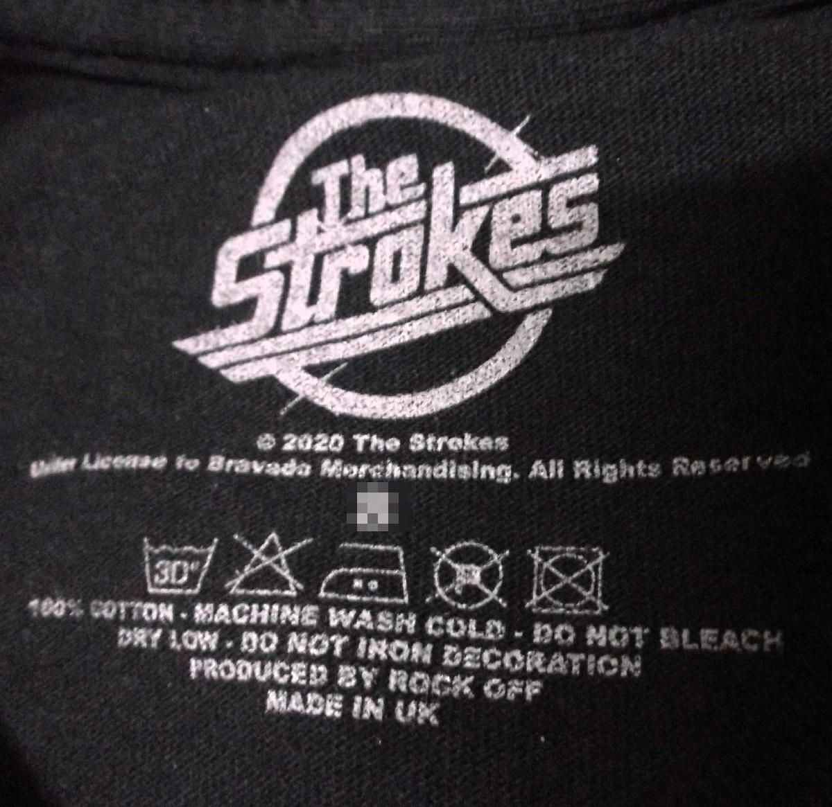 ザ・ストロークス Tシャツ The STROKES ロゴ 正規品 ロックT ザ・ストロークス Tシャツ The STROKES ロゴ 正規品 ロックT