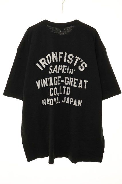 SAPEur BIKE GIRL XL ヴィンテージ風 Tシャツ Sapeur サプール 2024 GREAT OF ALL TIME BIKEGIRL XXL Tシャツ