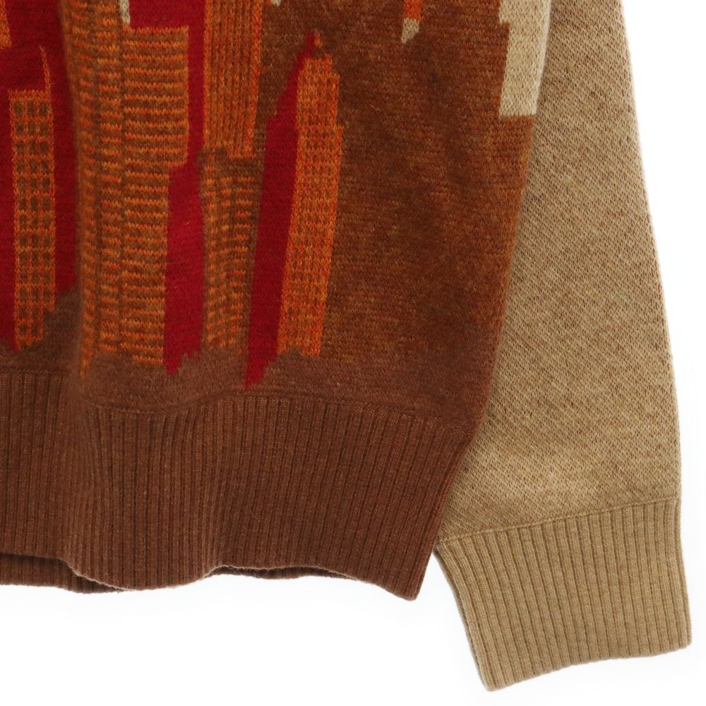 MLVINCE (メルヴィンス) DTLA KNIT シティデザイン ウール混 長袖 