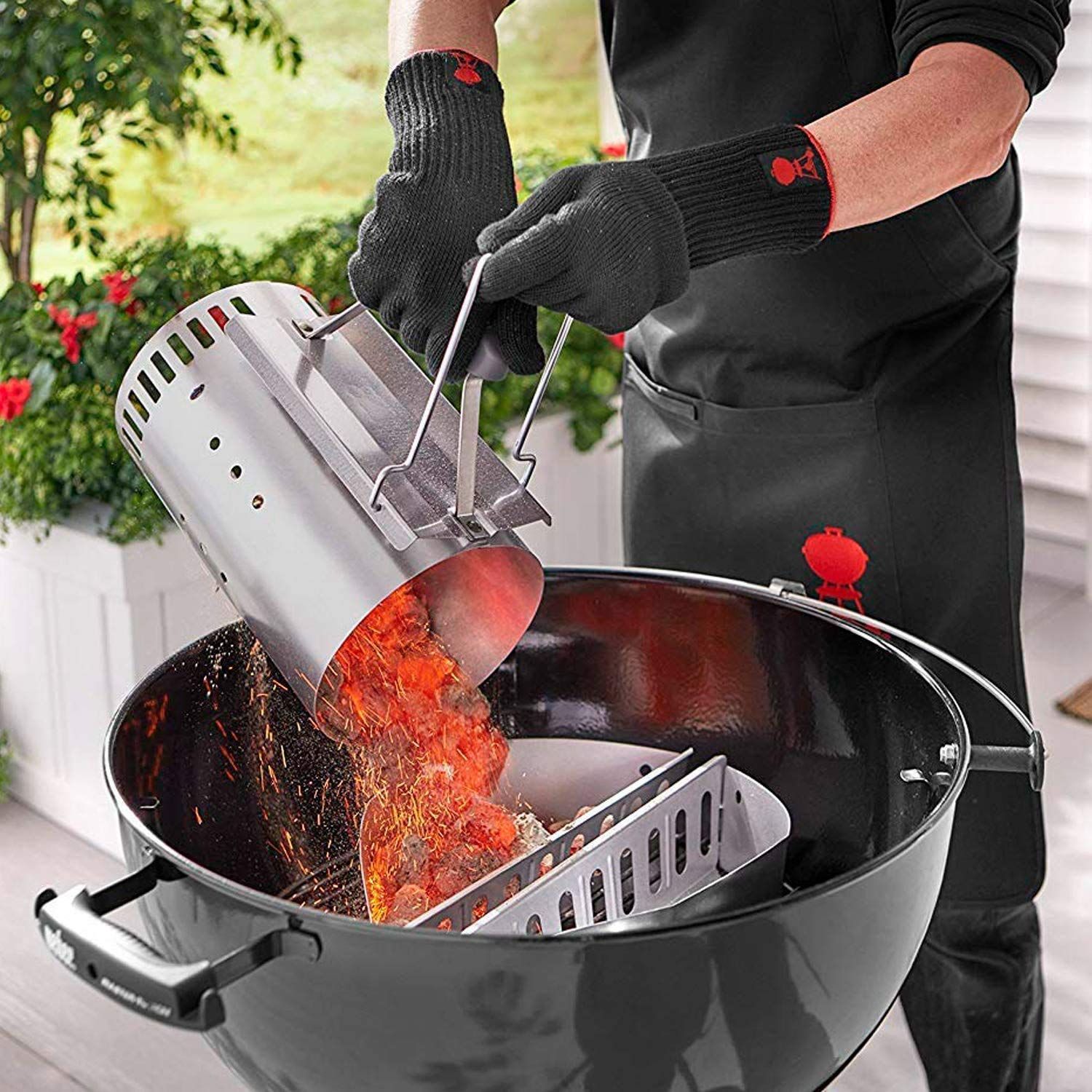 新品 ウェーバー(Weber) バーベキュー コンロ 安心安全BBQ チャコール 