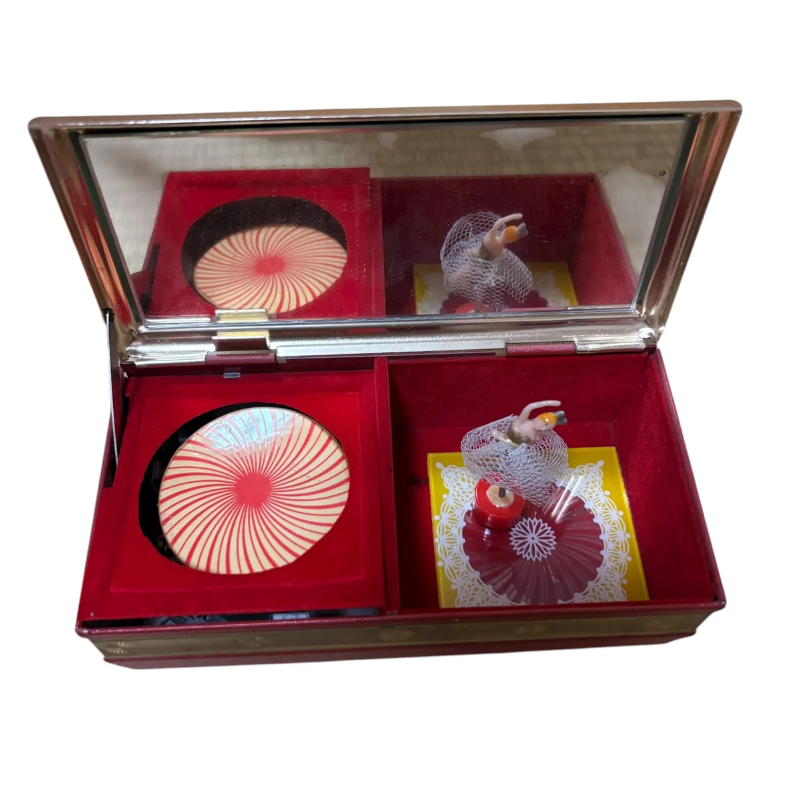 当時物　美品　バレリーナオルゴール　昭和レトロ 昭和レトロ バレリーナ オルゴール 宝石箱 | choice