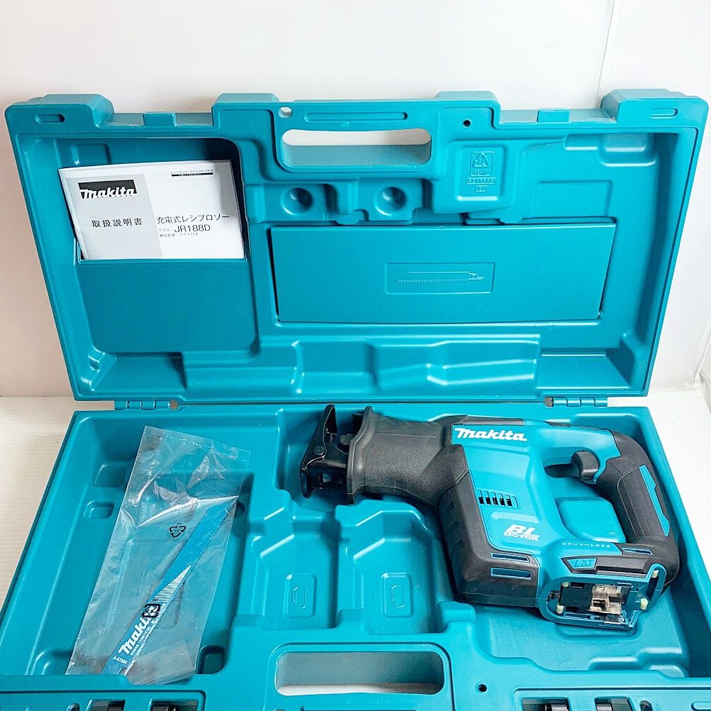 ♭♭MAKITA マキタ 充電式レシプロソー 18V JR188DZK ケース、刃