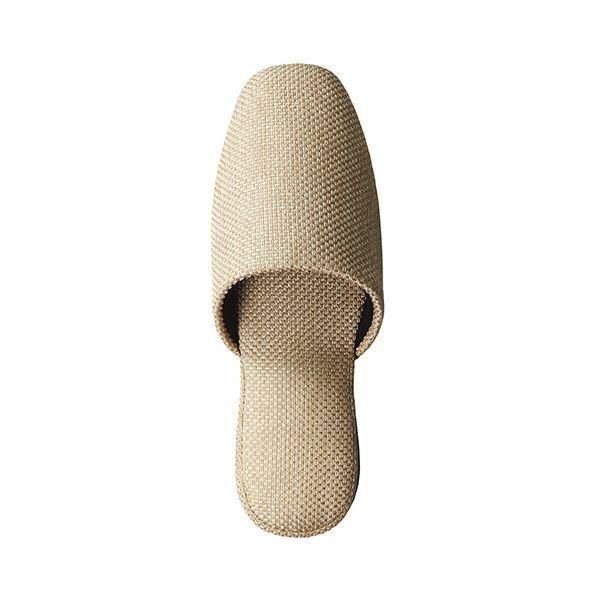 まとめ 吊り込みスリッパカディール ベージュ 1足 〔×5セット〕